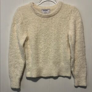 Old Navy Women's Cream Sweater